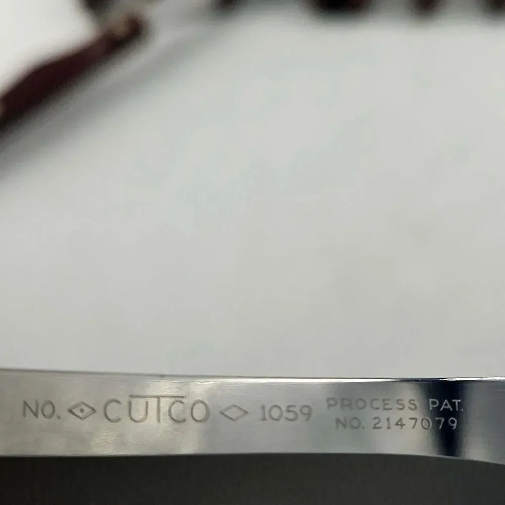 Cutco Swirl Handle Serrated Steak Knife Knives Set Of 12 1059 Original box